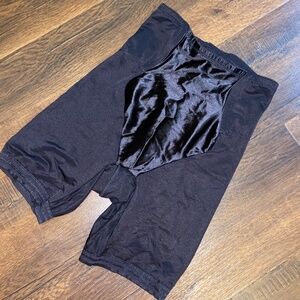 VINTAGE WAIST ELIMINATOR BY SMOOTHIE GIRDLE SHAPEWEAR BRIEFS SHORTS BONE IN SZ M